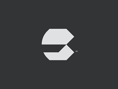 EC Logo ‧ Merchandise branding ecommerce electronics futuristic goods household logo logoforsale merchandise monogram readymade