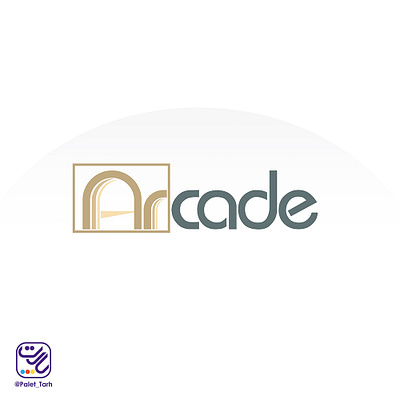 Arcade Logo brand design graphic logo برند طراحی لوگو