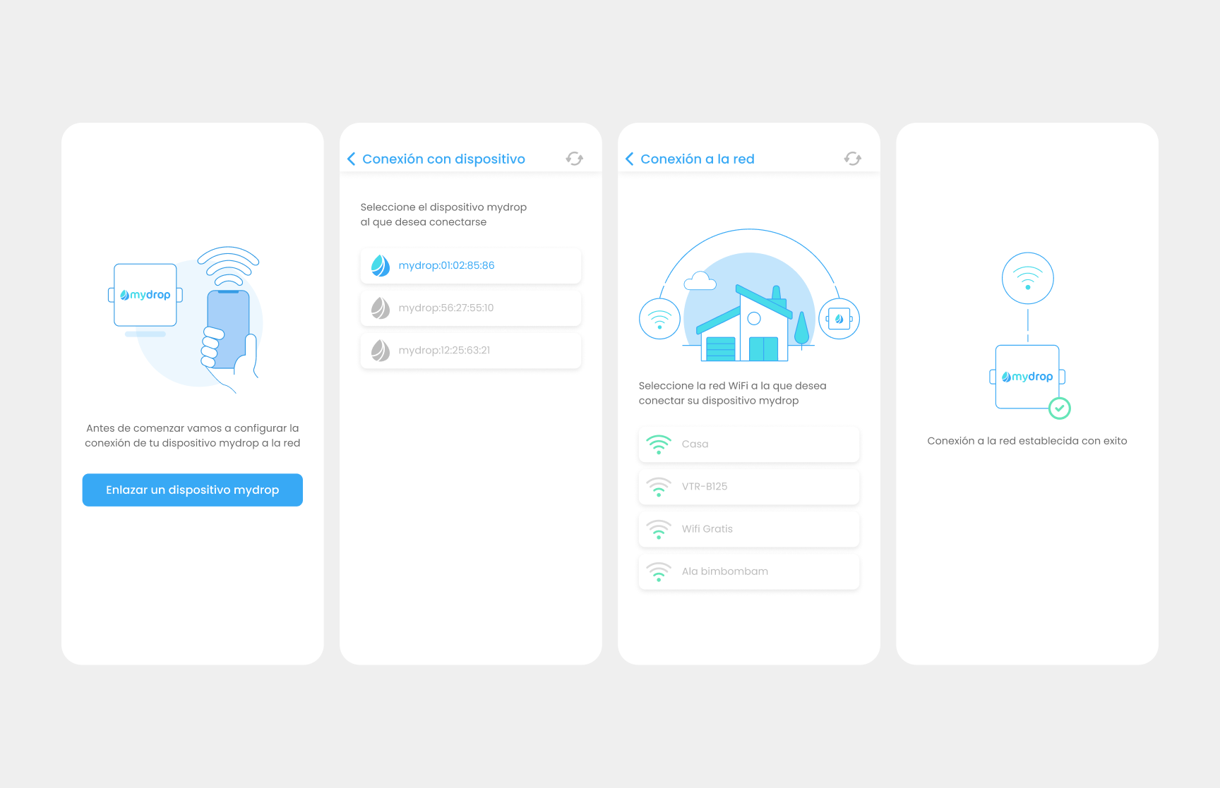 Device connection Interface by Joel Subiabre on Dribbble