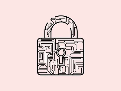 Drawing - Door Lock art arts design device door door lock drawing illustration illustrator line art lines lock minimalist vector