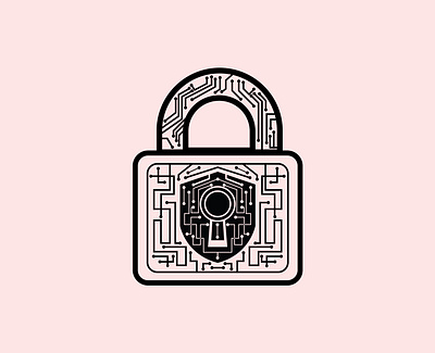 Drawing - Door Lock art arts design device door door lock drawing illustration illustrator line art lines lock minimalist vector