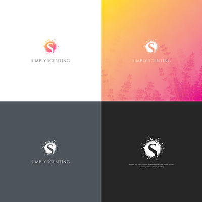 Logo and Brand Identity - Simple Scenting