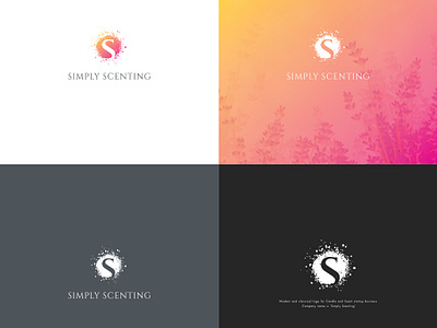 Logo and Brand Identity - Simple Scenting