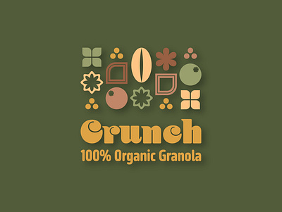 Daily Logo Challenge #21 branding crunch dailylogochallenge design granola graphic design illustration logo logo design organic pack trail packtrail typography vector yumm