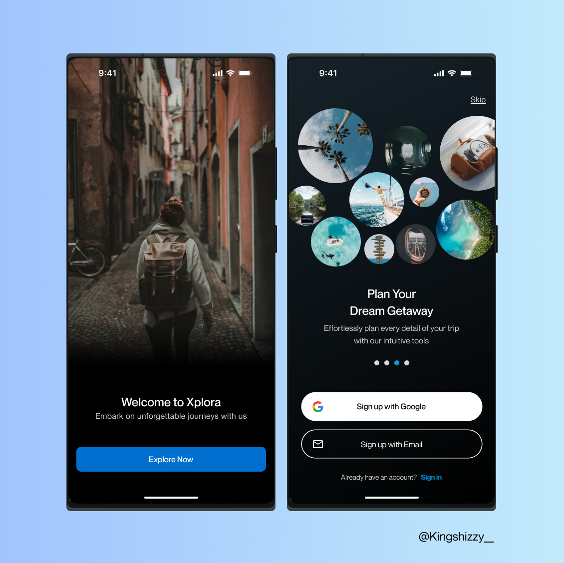 Travel Agency Mobile app app branding design logo product design travel ui ui design uiux ux ux design