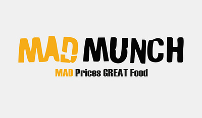 Logo Design for Fast Food Business logo design typography