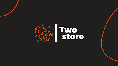 Two store animation branding branding logo design designer graphic design illustration logo logo design media motion graphics socialmedia ui vector