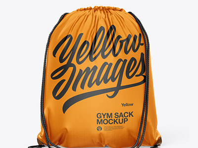 Free Download PSD Gym Sack Mockup - Back View branding mockup free mockup psd free mockup template