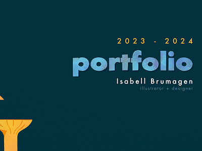 2023-2024 Portfolio available for work brand illustration branding clothing design graphic design handlettering illustration illustrator for hire infographics logo logofolio mushrooms ocean patterns portfolio posters surface design textiles typography