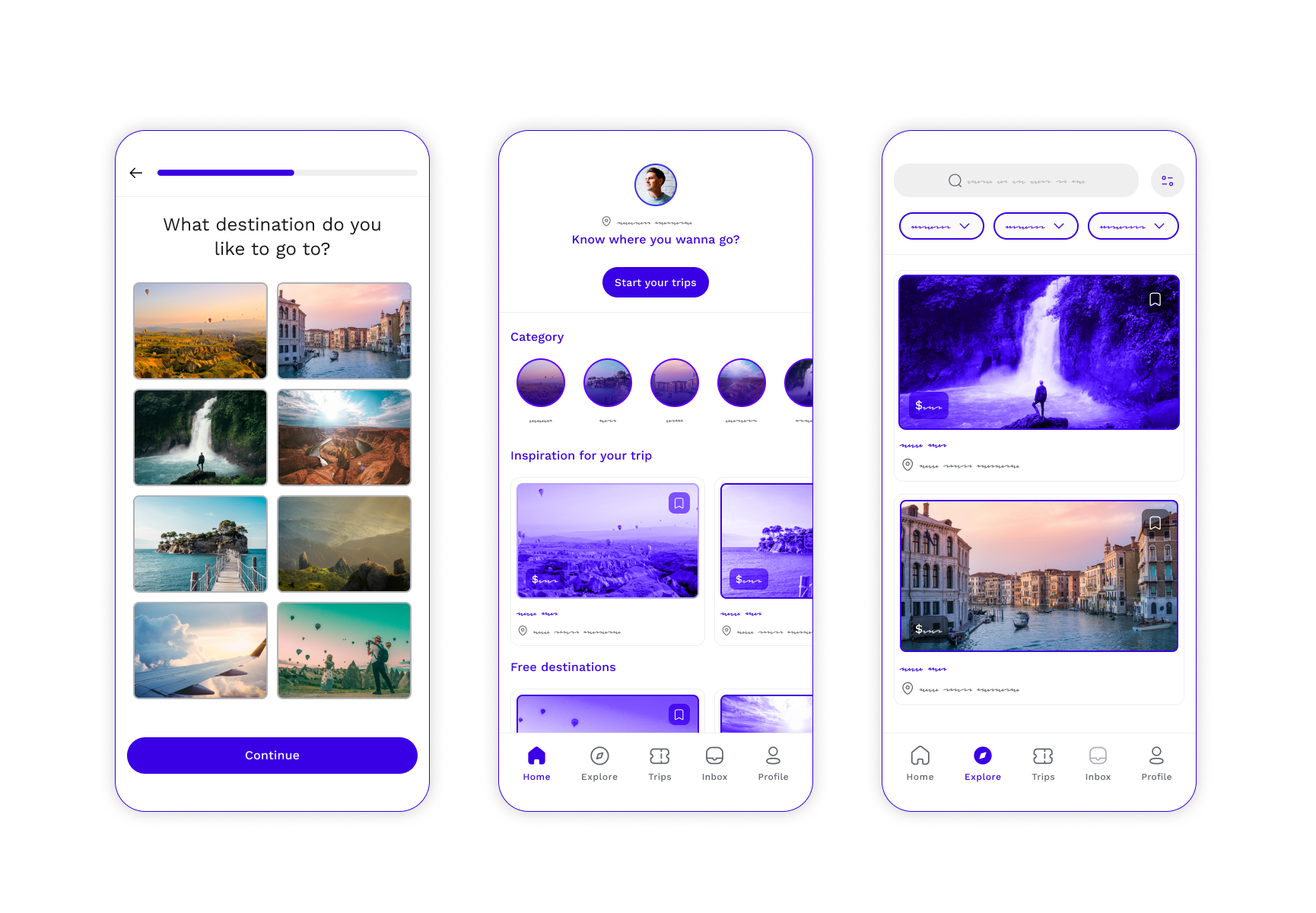 Travel App UI UX Design app app design app ui design app ui ux branding design destination app graphic design illustration landing page logo mobile app ui travel app travel app ui typography ui ui ux ux vector web app