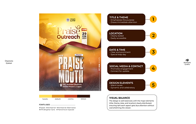 CHURCH FLIER DESIGN banner branding design flier graphic design illustration illustrator logo logo design photoshop poster poster design social media design ui vector