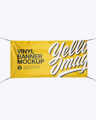 Free Download PSD Glossy Vinyl Banner Mockup free mockup psd mockup designs