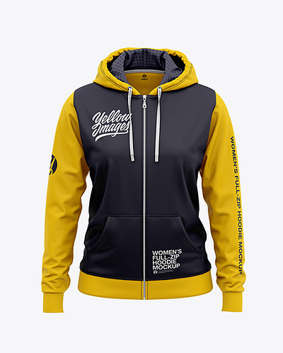 Free Download PSD Women's Hoodie free mockup template mockup designs