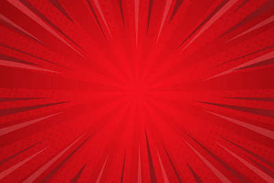 Comic abstract red background pop