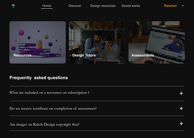 Day 92 of the Daily UI challenge on FAQ dailyui design faq figma questions ui ux webpage