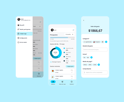 Travel expenses app challenge design figma grraphic design human computer interaction ui user ux