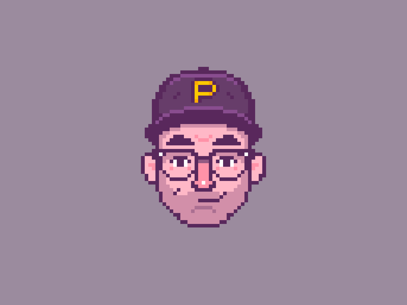 Pixel Portrait Animated by John Trivelli on Dribbble