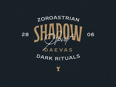 Shadow branding dark design drawing graphic illustration illustrator logo photoshop procreate trend type typography ui ux vector vintage web