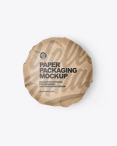 Free Download PSD Kraft Paper Packaging Mockup branding mockup