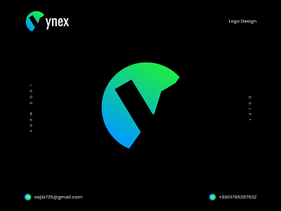 Ynex | A Digital marketing Agency modern logo design agency logo digital marketing agency logo logotype marketing agency logo marketing logo modern logo modern logo design y icon y logo