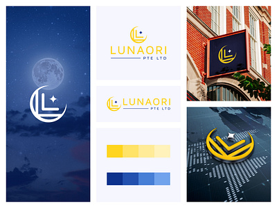 Lunaori Pte Ltd IT Services Logo Design brand logo branding business logo company logo creative logo design it company logo it logo it management company logo it services logo logo design professional logo