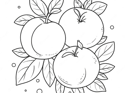 Fruits Coloring Pages coloring book coloring pages graphic design