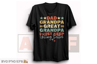 Funny Great Grandpa Father's Day SVG father day t shirt father shirt fathers day fathers day svg t shirt