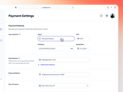 slothUI - World's Laziest Design System - Sales Vendor Table UI clean dashboard dashboad design dashboard design design system figma design system figma ui kit gradient minimal minimal dashboard orange payment settings profile settings dashbaord setting ui settings dashboard settings ui slothui soft ui text input ui ui ui kit