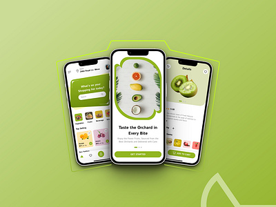 Fruits Mobile App Ui Design