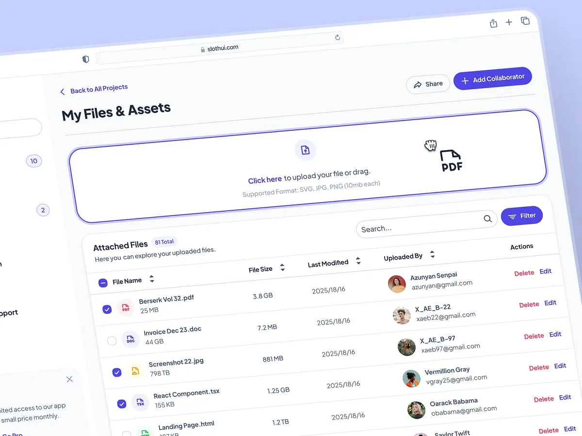 Browse thousands of File Drop Zone images for design inspiration | Dribbble