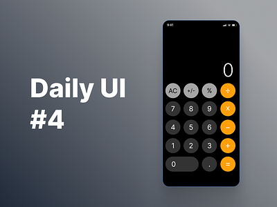 Daily UI #4