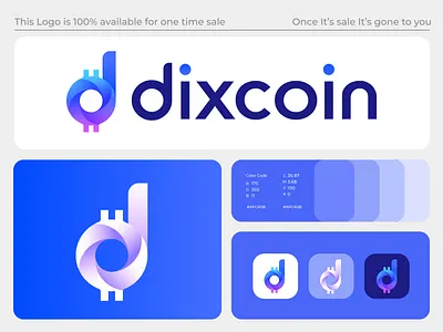 Modern abstract crypto coin, payment d letter logo for sale brand identity brand identity designer branding coin logo crypto logo d icon d letter logo d logo d mark ecommerce logo logo logo design logo designer logo for sale logotype payment logo symbol transection logo unused logo wallet logo