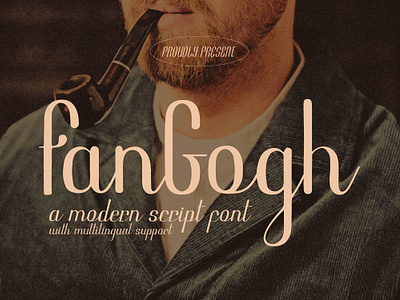 Fangogh | Modern Script Font branding invitation modern fonts photography font watermark font