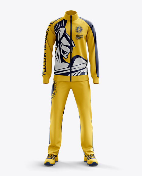 Free Download Men's Tracksuit Mock-up / Front View by Akiko sakura on