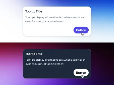 slothUI - World's Laziest Design System - Dynamic Tooltip UIUX blue clean dark mode design system figma design system figma ui kit gradient minimal modern purple slothui soft tooltip tooltip interface tooltip modal tooltip popup tooltip ui tooltips ui ui kit