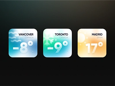 Weather Widgets cloudy design graphic design icon icon design icon pack icon set iconly iconly pro illustration minimal snowy sunny ui weather weather icons widget widgets wind windy