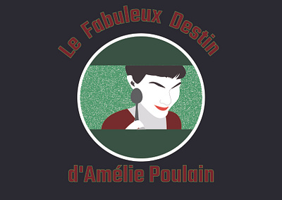 Le Fabuleux Destin d'Amélie Poulain design graphic design illustration