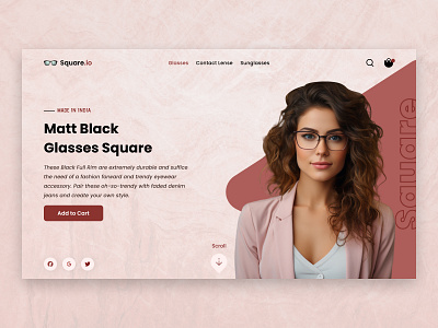 Square.io - A new generation specs company website 3d amandesigner animation branding creative creative design creativity design figmadesign graphic design illustration logo motion graphics specs square.io ui ux