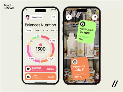 Diet Tracker Mobile iOS App