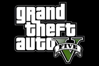 Grand Theft Auto V (GTA V) 3d animation graphic design logo ui