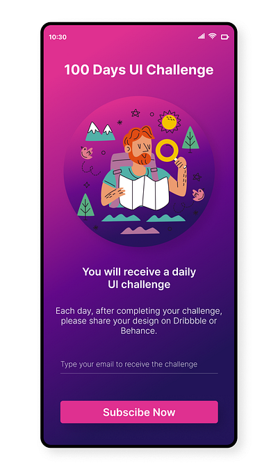 Subscribe app app design daily ui dailyuichallenge figma graphicdesign icons ui uidesign