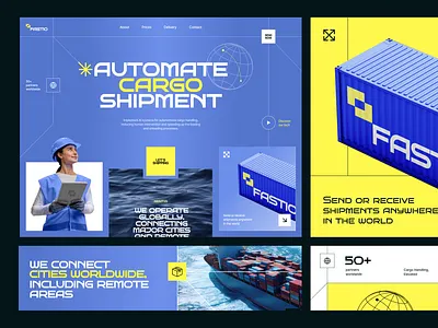Fastio UI-UX design interface product service startup ui ux web website