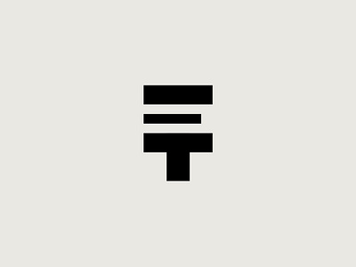 "E T" lettermark logo branding design graphic design icon logo logo design typography