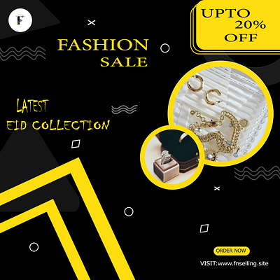 Fashion Sale graphic design logo