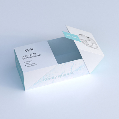 Breast Pump Packaging Design amazon packaging box design branding design graphic design packaging packaging design
