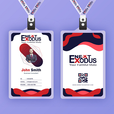 ID Card Design 3d branding design graphic design id card desig illustration label design logo motion graphics ui vector