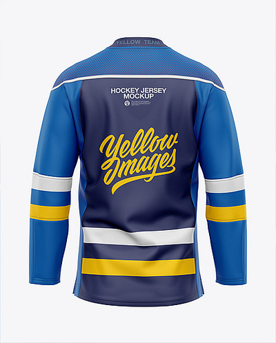 Free Download PSD Hockey Jersey Mockup branding mockup