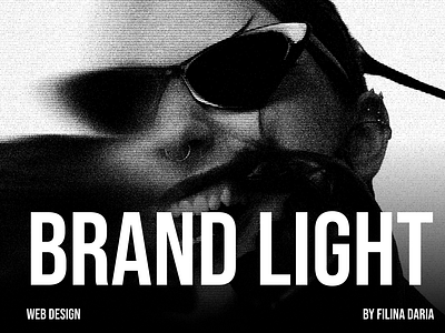 Brand Light adobe xd branding design figma logo ui ux web design websire store