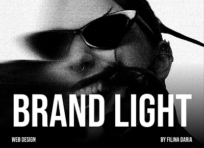 Brand Light adobe xd branding design figma logo ui ux web design websire store