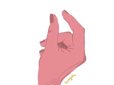 Explode animation explode gesture hand illustration life motion procreate